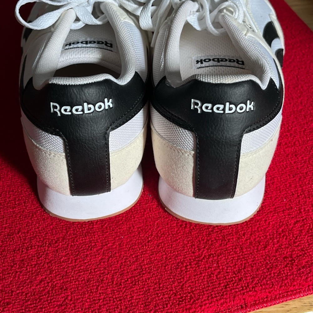 Reebok Classic Black and White  & Cream Trainers